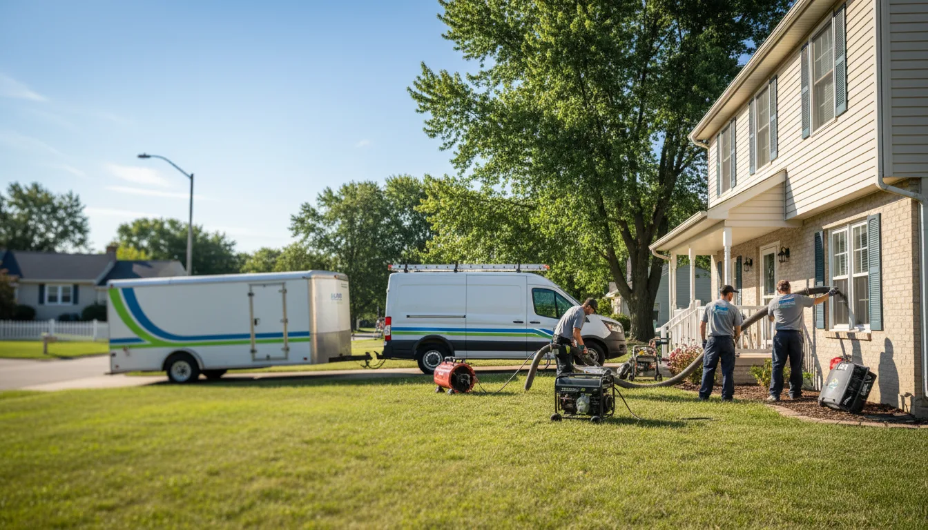 Flooded Basement Restoration And Cleanup With Repair in Roe, AR near me